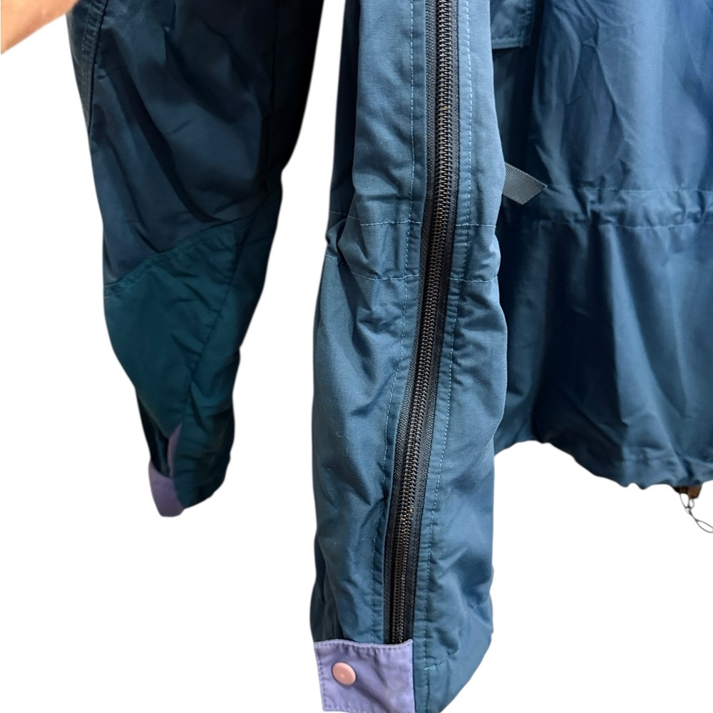 Patagonia Vintage Deep Blue Pullover Anorak Gorpcore Granola Windbreaker Sz M - Picture 4 of 15